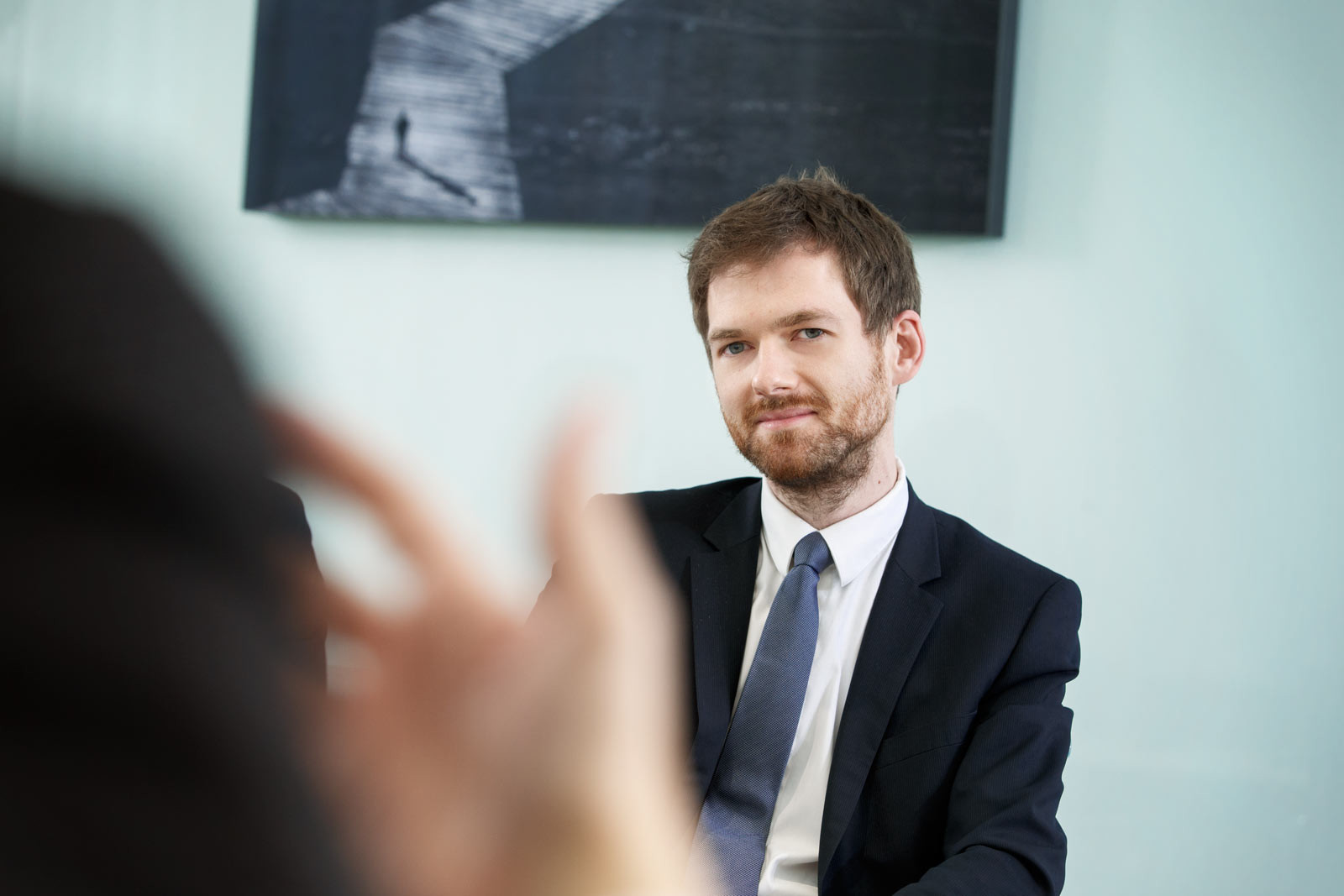 Portrait corporate interview