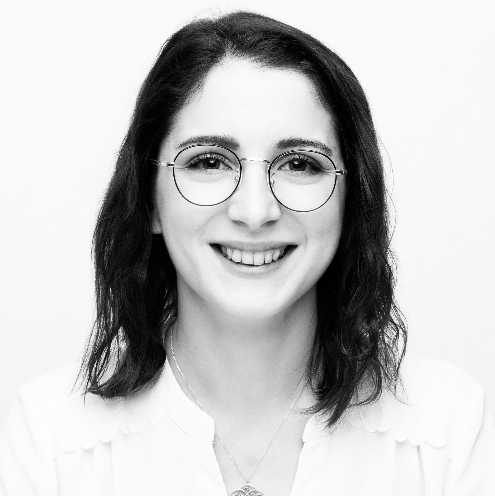 Portrait corporate noir blanc