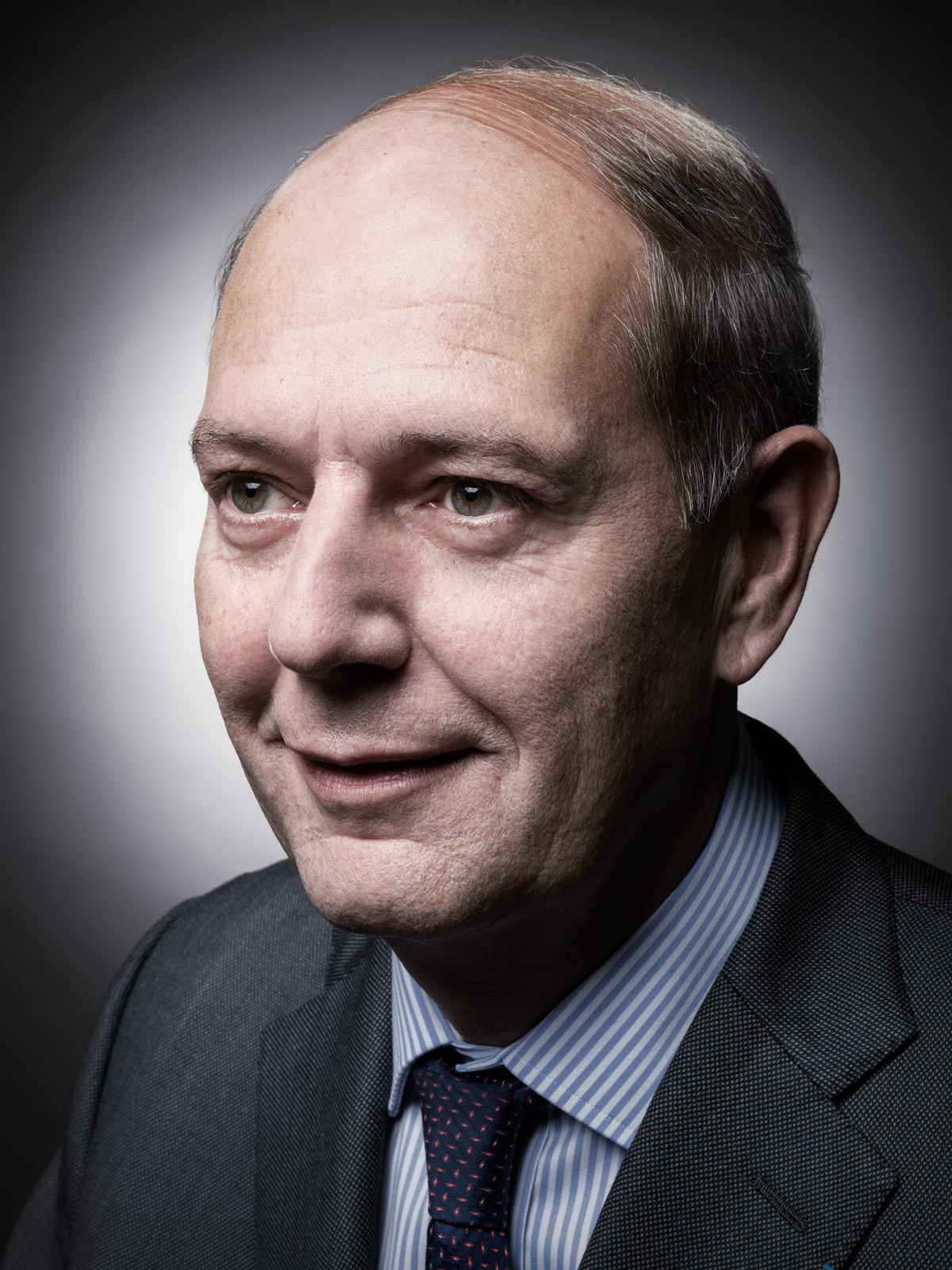 Portrait corporate fond halo