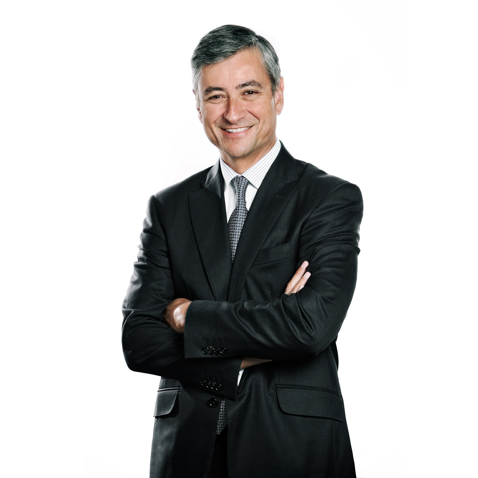 Portrait corporate fond blanc