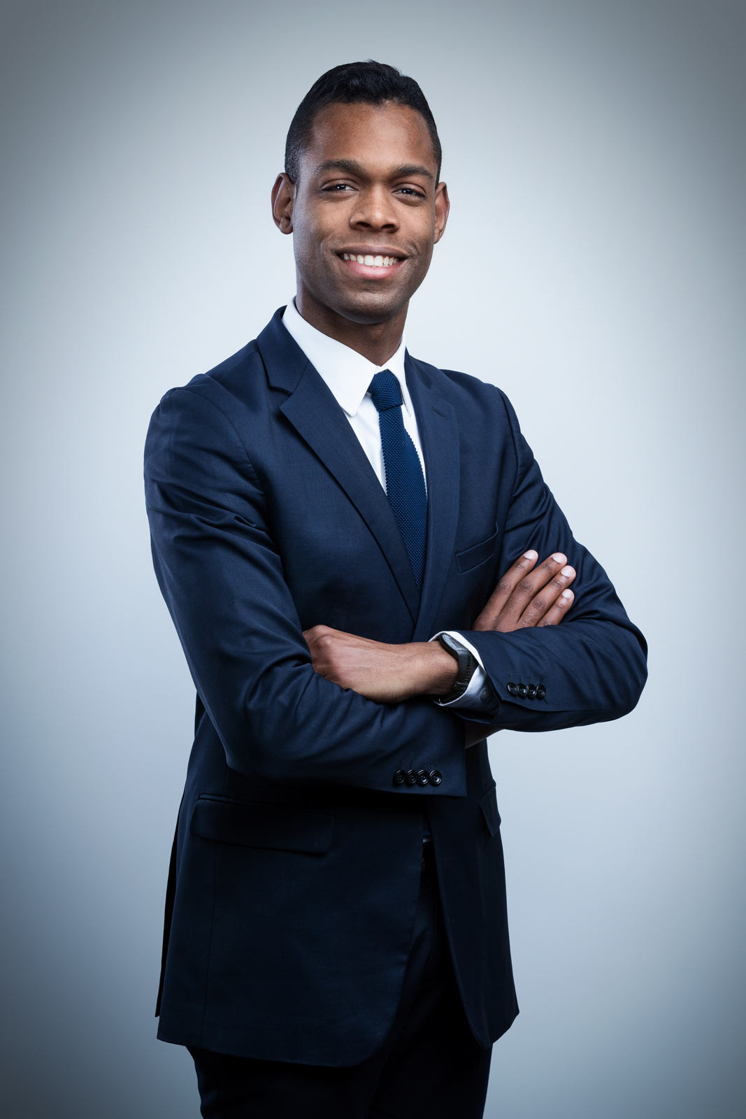 Portrait corporate homme